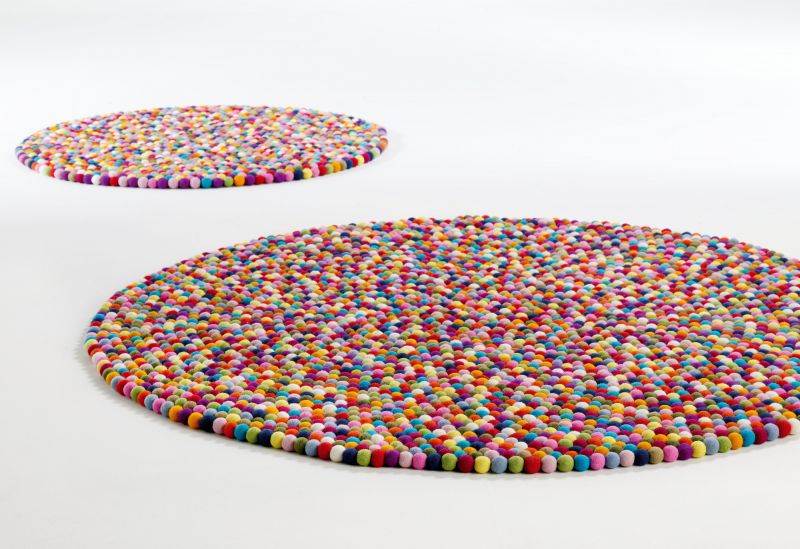 Pinocchio Carpet Ø 140 cm Hay